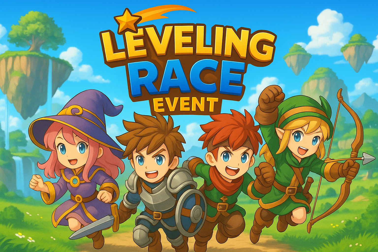 🏁 Race to 210 Leveling Event